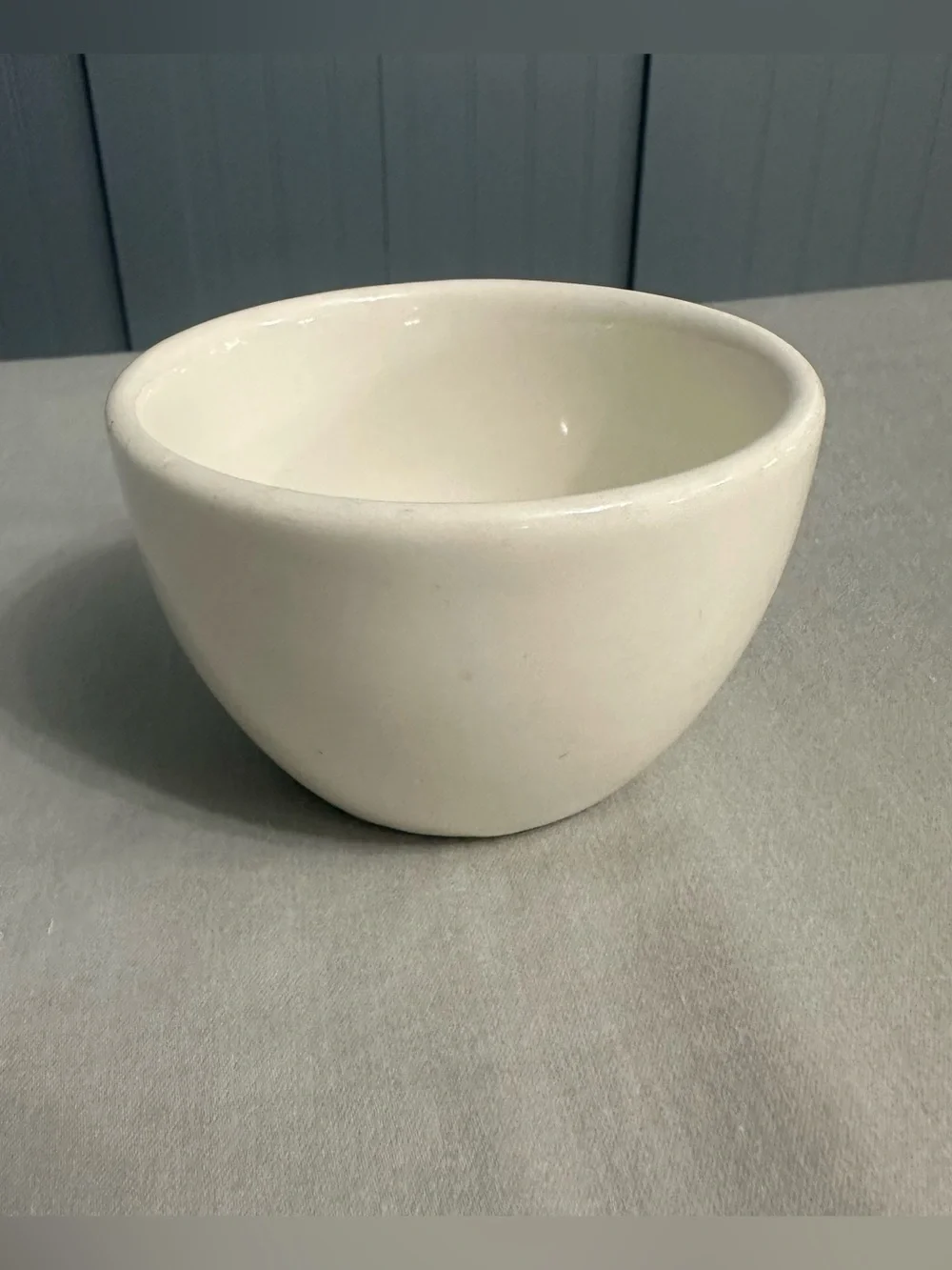 VTG Buffalo China USA Heavy White Diner Mug